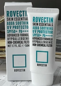 ROVECTIN Aqua Crema Solar Calmante FPS50+ PA++++ 50 ml RENOVACIÓN Exp 07/24 Sellado - Imagen 1 de 5