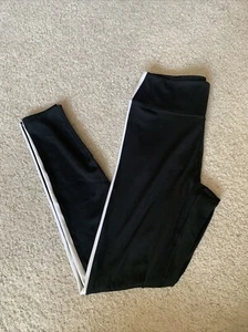 Victoria's Secret PINK Active Leggings Black Soft Size Medium - Picture 1 of 6