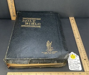 (RB-707) VINTAGE 1946 Holy Bible "The Good Leader" King James John A Dickson Pub - Bild 1 von 20