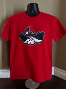 Men's Size Large Gildan heavy cotton brand UNLV Runnin' Rebels T-Shirt - Picture 1 of 7