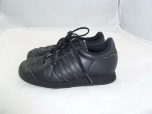 ZAPATILLAS ADIDAS SAMOA 2016 USADAS NIÑOS/NIÑOS/NIÑAS 13 K CUERO NEGRAS - Imagen 1 de 9