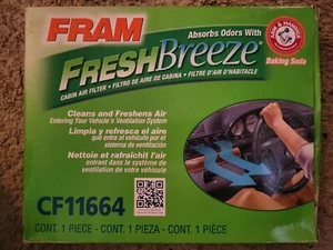 FRAM CF11664 Fresh Breeze Cabin Air Filter For Select Hyundai & Kia Vehicles - Picture 1 of 1