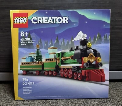 Новый запечатанный подарок с покупкой LEGO 40700 Creator Holiday Train ограниченный выпуск - Изображение 1 из 4