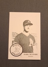 Mark McGwire RC 1985 Sequoia Minor League Rookie #17 Modesto A's Rare