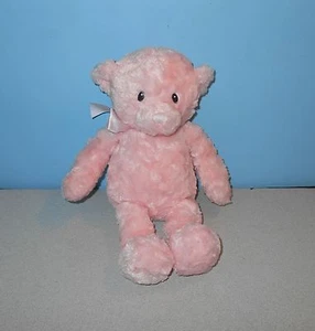 12" Baby GUND Princess Pink Chenille Soft Stuffed Plush Teddy Bear #44834 - Picture 1 of 1