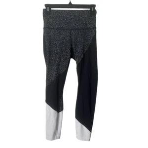 Lululemon Wunder Under 7/8 Tight in Night View schwarz-weiß Größe 6 - Bild 1 von 4