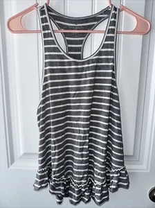 Kate Spade “Take A Leap” Ruffle Tank Top Size Small - Picture 1 of 4