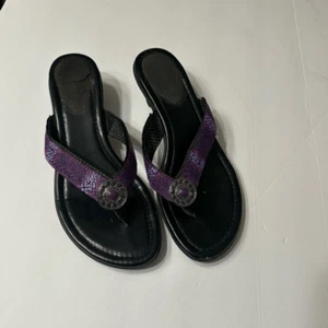 Lindsay Phillips Switchflops Low Kitten Heel with Interchangeable Straps Size 7 - Picture 1 of 9