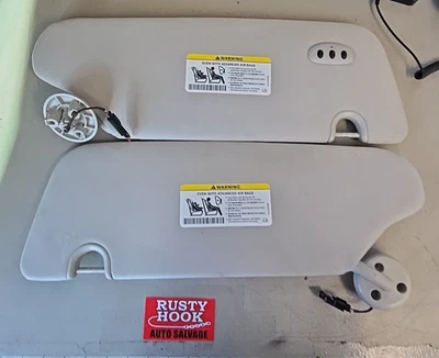 2013 Dodge Grand Caravan Chrysler Town Country Sun Visors - Image 1 of 4