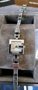 Gucci 102 G-Mini ladies watch. Stainless steel. Swiss. Sapphire. New battery - Picture 1 of 10