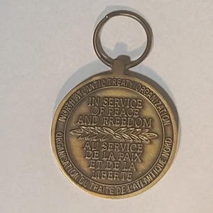 NATO North Atlantic Treaty Organization Service Medal - Picture 1 of 5