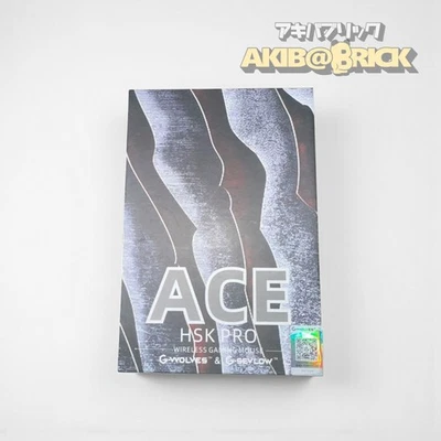 G-Wolves HSK Pro ACE Wireless Gaming Mouse Red Ultra-lightweight Used from Japan - Image 1 of 4