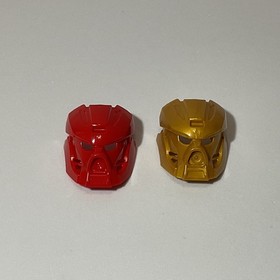 LEGO Bionicle Mask of Fire 19052 Red & Pearl Gold Tahu 70787