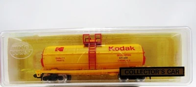 NIB - N Scale Model Power Collector's Car Kodak Chemical Tank Car - NIB - Image 1 of 2