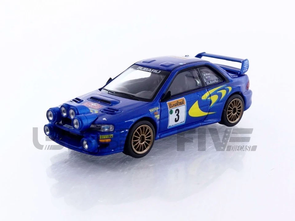 MINI GT 1/64 - SUBARU IMPREZA WRC98 - 3RD RALLYE MONTE-CARLO 1998 MGT00975-L - Image 1 of 1