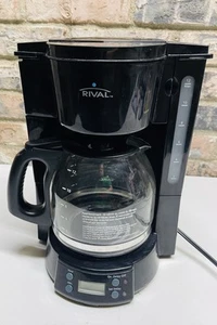 Rival By Sunbeam 12 Cup Programable Coffee Maker MODEL:BVRV WHX2 Tested/Working - Picture 1 of 19