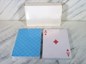 Blue Four Small Stacks Sealed Playing Cards Unbranded Comes with White Box - M2 - Picture 1 of 4