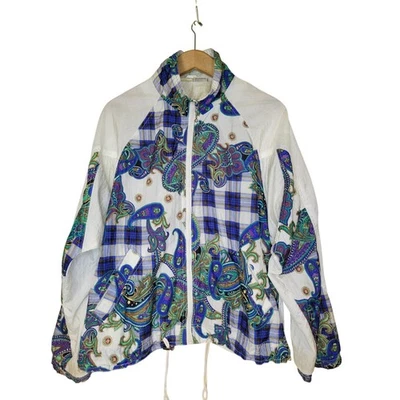 Cortavientos a cuadros de colección AthleticWorks cintura ceñida Foto 1 de 4