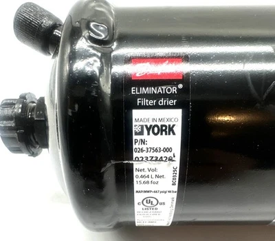 NEW Danfoss York 026-37563-000 Eliminator Filter Drier 3/8" with Seals - Image 1 of 2
