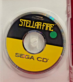 Stellar-Fire (Sega CD, 1993) Dynamix Disc only w/printed case insert