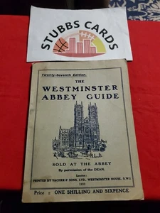 The Westminster Abbey Guide (27th Edition) 1932 Souvenir Book - Picture 1 of 6