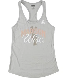 Reebok Womens Madison Wisc. Racerback Tank Top - Picture 1 of 7