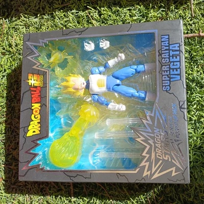 Figura Bandai Dragon Stars Super Saiyan Vegeta 2021 serie 1 paquete de encendido Foto 1 de 4