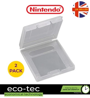 2x Game Cartridge Card Case Storage Box for Game Boy Original & Color - Image 1 of 4