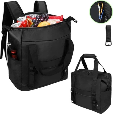 Tirrinia Backpack Cooler 36 Cans Large Insulated Leakproof Picnic Ice Cooler Bag