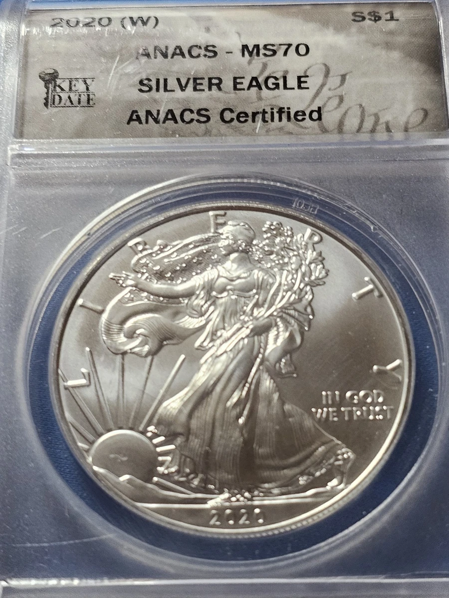 American Eagle MS 70 Graded 2020 Silver Bullion Coins for sale | eBay