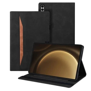 Case Compatible with Samsung Galaxy Tab S9 FE+ 12.4" 2023, Pu Leather - Picture 1 of 5