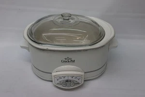 Rival 3860 6Qt Pentola Ovale Cottura Lenta Smart Pot Bianco - Foto 1 di 24