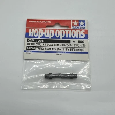 TAMIYA Hop-Up Options TRF201 Front Axle (For 3/16 x 3/8 Bearing) OP-1220 54220 - Image 1 of 2