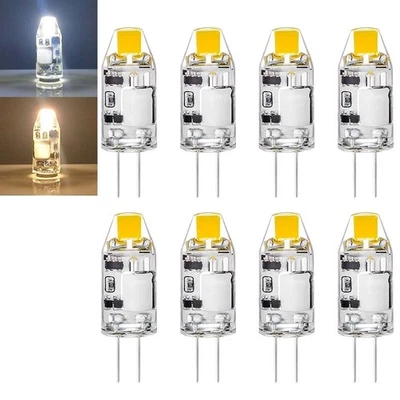 G4 COB LED 1,5 W AC/DC 12V Warmweiß/Kaltweiß Leuchtmittel Lampe Birne Dimmbar - Bild 1 von 4