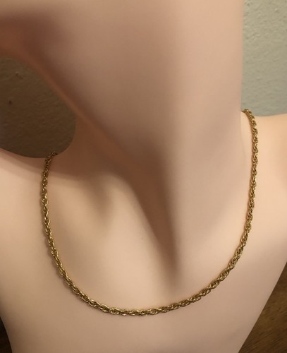VETEMENTS Collana Chocker Catena Placcata Oro 18 K Base Magnetica Metallo Gioielli Moda (L1)