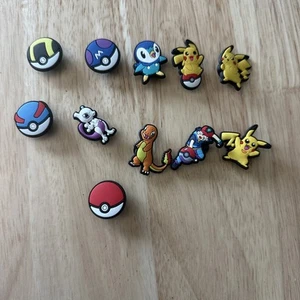 Pokemon Shoes Charms for Crocs Set Of 11 P2 - Picture 1 of 2