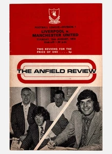 Liverpool v Manchester United 1972-1973 Division One 15/08/1972 - Picture 1 of 2