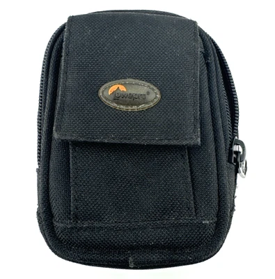 Lowepro Camera Bag Pouch Small Compact Black Z5 with belt loop and front pocket - Image 1 of 4