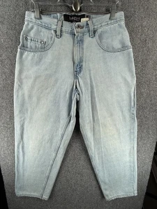 VTG Levi's Silver Tab USA Made Light Wash Blue Jeans Baggy Tapered ACTL 30X28 - Picture 1 of 24