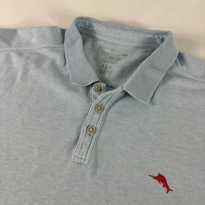 Camisa Polo Tommy Bahama Para Hombres 3XL Azul Isla Zona Supima Algodón Informal Golf - Imagen 1 de 10