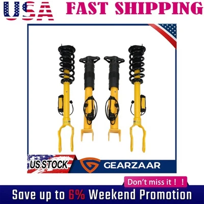 Conjunto de puntales de amortiguador delantero trasero para Jeep Grand Cherokee SRT SRT8 2014 Foto 1 de 4