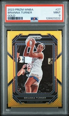 2023 Prizm WNBA Brianna Turner Gold *PSA 9* Phoenix Mercury - Image 1 of 2