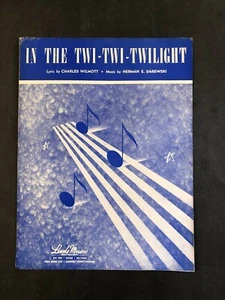 In The Twi-Twi-Twilight 1949 Vintage Sheet Music  - Picture 1 of 2