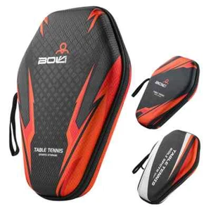 1pcs Table Tennis Racket Bag Waterproof Dustproof Ping Pang Paddles Box - Picture 1 of 20