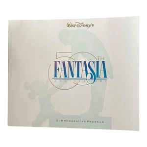 Walt Disneys Fantasia 50th Anniversary Commemorative Program -with Poster-Orig - Bild 1 von 4