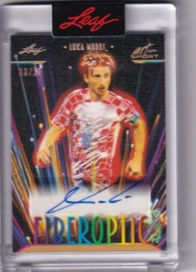 2023 :eaf Art of Sport LUKA MODRIC Fiber Optic AUTO #d 13/25 - Picture 1 of 1