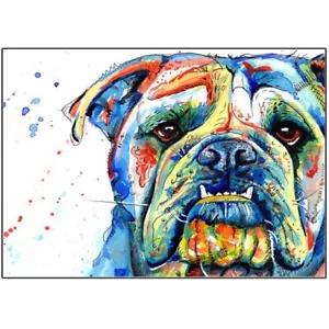 5D Diamond Painting Embroidery Full Drill Square dog - Picture 1 of 8