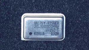 Valpey Fisher 20.0000MHz (20MHz) VF150-T Oscillatore Cristallo 4 Pin - Nuovo - Foto 1 di 2