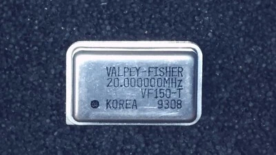 Oscilador de cristal de 4 pines Valpey Fisher 20,0000 MHz (20 MHz) VF150-T - Nuevo Foto 1 de 2