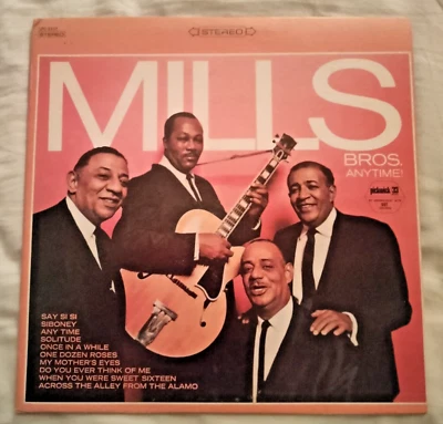 The Mills Brothers-Anytime-VINYL LP Record #SPC-3107 - Image 1 of 4